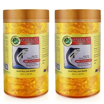 호주 스프링리프 오메가3 연어오일 1000mg 360정 2개