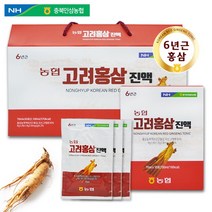 충북인삼농협 고려홍삼진액 30포 6년근홍삼 홍삼즙 홍삼액기스 농협홍삼 홍삼엑기스 홍삼, 1box