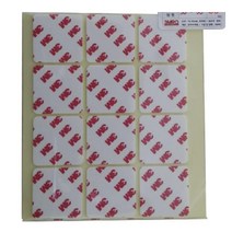3M 다용도 양면테이프 사각 35X35MM 60개 3M강력양면테이프 산업용테이프 초강력양면테이프