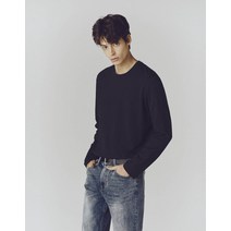 지오다노 022910 남여공용 스탠다드 핏 긴팔 티셔츠 8칼라