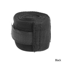 킥복싱글러브 복싱 용품 25m 코튼 권투 손목 핸드 랩 전투 보호 킥복싱 무에타이 훈련 장갑, 05 Black