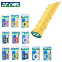 요넥스 테니스 배드민턴 그립 테이프 웨트 타입 AC102 YONEX, 그리고(004), -