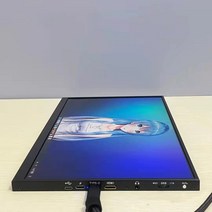 휴대용 모니터 14 인치 휴대용 모니터 터치 스크린 1080P HDR IPS 패널 게임 USBC HDMI-스마트 폰 노트북, 02 15.6 Touch