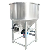 사료배합기 분말 믹서기 농업용 가축 혼합기 교반기, 50 kg (220v 2상 전기) (커버 없음)