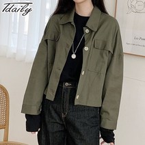 니까니까 언발 루즈 포켓 숏 자켓 4color
