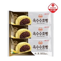롯데제과 기린 옥수수호빵x3봉/총12입, 상세페이지참조
