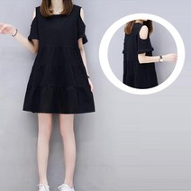 오프숄더 쁘띠 원피스 캐주얼 하객룩 블랙 여성의류원피스 여자원피스 여성원피스 여름원피스 오프숄더원피스 캐주얼원피스 면원피스 예쁜원피스 귀여운원피스