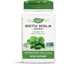네이처스웨이 고투콜라 Gotu Kola 950mg 180정(1통)