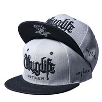 Thuglife 자수 힙합 스냅백 스트리트 볼캡모자 남자볼캡 남자캡모자