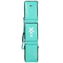 스노우 보드 가방 휠 백팩 바퀴 스키 캐리어 접이식, 다크 블루 오렌지23 166x36cm