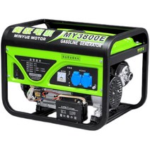 발전기 모터 이동식 캠핑 전기 자가 용접 산업용 야외, 새로운 4000W 듀얼 스타트 가솔린 220V