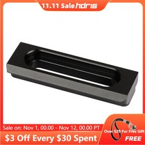 촬영 HDRIG 표준 60mm 나토 레일 퀵 릴리스 바 블랙 매직 카메라 액세서리 용 1/4 quot-20 나사
