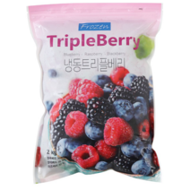 트레이더스 냉동 트리플베리 2KG 베리믹스 아이스박스+아이스팩, 1개