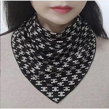 (당일발송 )넥스카프 간편 똑딱이 패션 스카프 봄 가을 간절기 숄 머플러 두건가능 스카프 삼각스카프 꽃 무늬 면 스카프 10가지 다향한 색상으로 멋내 보세요...