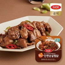 사세 100% 닭다리살 단짠순살찜닭 200g, 1개
