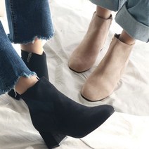 쇼프 부츠 첼시 여성 겨울 웨스턴 싸이하이 예쁜 쇼핑몰 니하이 발목 스판
