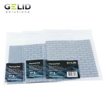 GELID 방열 열 패드 노트북 열 그리스 GPU 카드 노스 사우스 브리지 쿨러 12W mk 120x120mm 0.5mm 1.0mm 1.5mm, 1.0mm 두께