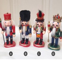 칼라 호두까기인형 (16Cm) / 4종, (B - 도끼)