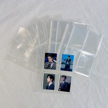 인생네컷앨범 초음파앨범 성장앨범 본식사진 웨딩포토북 미니 지퍼 루스 리프 사진 앨범 바인더 케이스 3 홀 메탈 Pvc 걸 포토카드 포토 카드 홀더 수집 책, [15] 1-inch 20 inner page