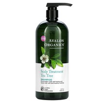 Avalon Organics 모발 관리 샴푸 두피 트리트먼트 티트리 946ml(32fl oz), 32 액상 온스, 946ml