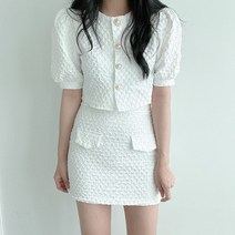 [랜덤플레이] 여름신상 하객룩 투피스 미니스커트