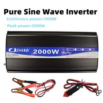 인버터 컨버터 순수 사인파 가정용 자동차 전력 변환기 태양 에너지 DC 12V 24V 48V 60V 에서 AC 110V 220V 50HZ 60HZ 2000W 3000W 4000W, 2000W+48V+Universal 230v 60hz