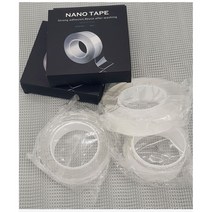 미솜 1+1 어디서든 무엇이든 초강력 접착 도깨비 양면테이프 나노테이프, 2mm*3cm*5m, 2개