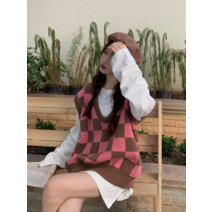 이승창 러블리 민소매 카디건 베스트 여성