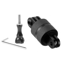 AKASO EK7000 4K 카메라 회전 피벗 암 고정 어댑터 용 Gopro 알루미늄 합금 360 도 회전베이스 삼각대 마운트 홀더, [04] Set C