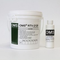 축합형 액상 실리콘 2kg+경화제 포함(몰드제작용), 흰색(투명), oms2310(경도10)