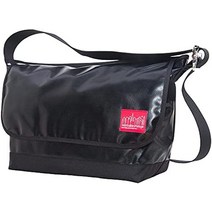 맨하탄포티지 Manhattan Portage 비닐 빈티지 메신저 백 라지 ver2 크로스백, 검은색