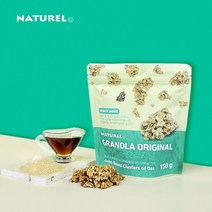 나뚜렐 그래놀라 오리지널 150g 청크타입 수제 프리미엄 곡물과 견과류 60%이상 함유