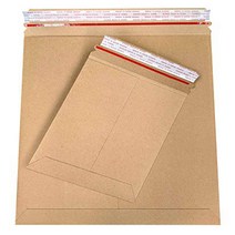9.75x12.25 Cardboard Mailers Shipping Envelopes Flat Rigid Mailer 9.75 x 12.25 inch Kraft Brown, 9.75