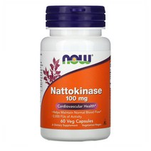 NOW Foods 나토키나제 100mg 60캡슐 1개