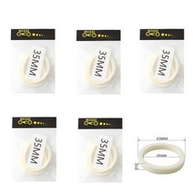 자전거 쇼바 포크 에어샥 폭스샥 MUQZI 2410PCS MTB 유지 보수 스폰지 링 서스펜션 오일 실드 윤활 사이클링 액세서리, 10pcs 35mm
