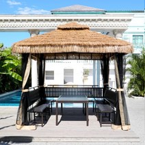 북유럽 감성원두막 조립식 정자 펜션 풀빌라 전원주택 파골라, 3x5m초가파빌리온