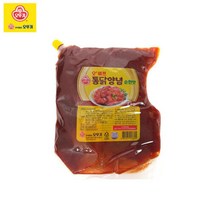 오쉐프 통닭양념 순한맛2kg, 1개, 2kg