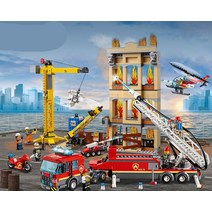 버터콕 레고 시티 경찰서 60141 호환 블록, 소방 구조대