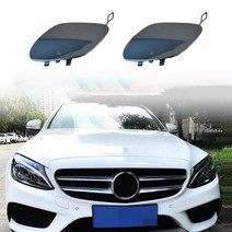 자동차트레일러연결장치 연결고리 견인장치 앞 범퍼 후크 커버 mercedes-benz w205 c300 c400 c63amg 2015 2016 a2058850724용 캡, 없음