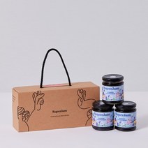 [슈퍼잼] 선물세트 (블루베리 3병), 상세 설명 참조