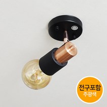 조명프라자 엔초 센서등, 블랙+전구포함(LED볼구-흰빛)