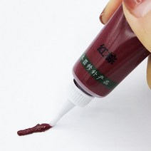 아크릴물감 백드롭페인팅재료 가구 페인트 목재 수리 문 바닥 개조 스크래치 구멍 균열 순백색 18g, 8.1pcs - red brown