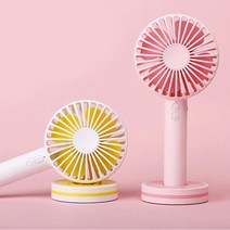 1+1 휴대용 USB 무선 거울 캠핑 선풍기 저소음, 블루, 그레이