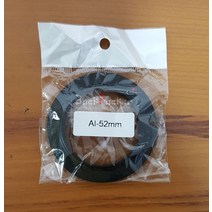 10Pcs AI-52mm 52mm 필터 직경 매크로 렌즈 역방향 어댑터 링 Nikon D5100 D3200 D7000 DSLR 카메라 액세서, 한개옵션0