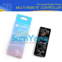 HRC7 RC-4 무선 멀티 리모콘 (캐논 EOS 600D/550D/500D/450D/400D/350D/5D Mark II/7D 등 RC-5/6호환)