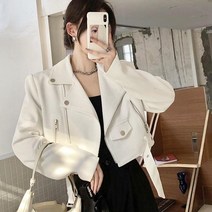 [레티고] 여성 데일리 클래식 라이더 자켓