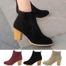 여자부츠 모임 데이트 오피스 스웨이드 엘라 첼시부츠