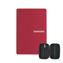 삼성전자 Y3 Portable 1TB 외장하드 스모키그레이, 오로라레드