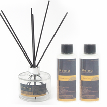 레이나퍼퓸 디퓨저 150ml 1+1+1+스틱2세트, 자몽:자몽