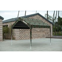 몽골텐트 행사용 캐노피 천막 방수 가제보 썬쉐이드 쉘터 차광막 접이식 그늘막 바람막이 야외, 밀리터리 싱글형  3x3m